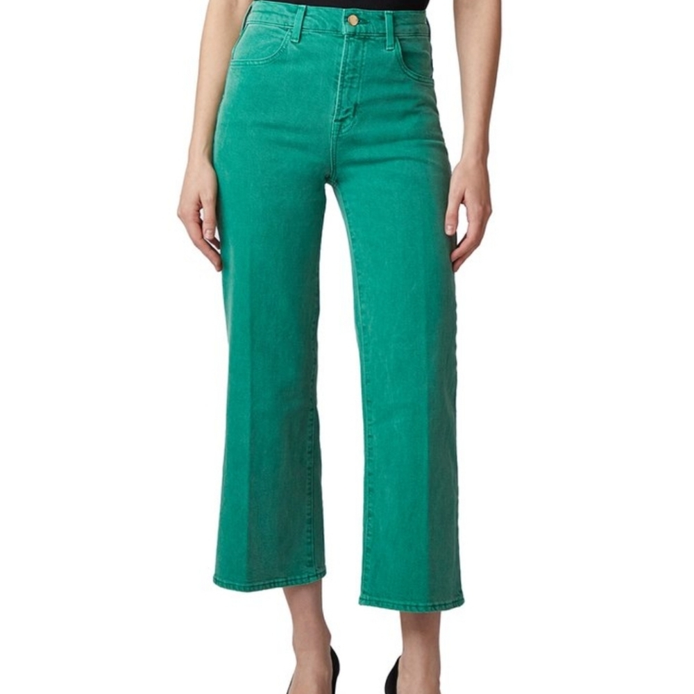 J Brand high waist chopped wide leg jeans bnwt size 23